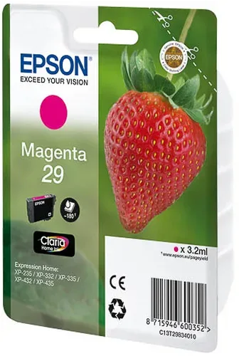 Epson E29 Druckerpatronen ma - Epson T2983, No. 29 m, C13T29834010 für z.B. Epson Expression Home XP -235, Epson Expression Home XP -330