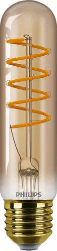 Leuchtmittel Philips Glas E27 5.5 W - Farbe: Gold - LED - Lichtfarbe: Kerzenlicht - Leuchtmittel- LED Leuchtmittel