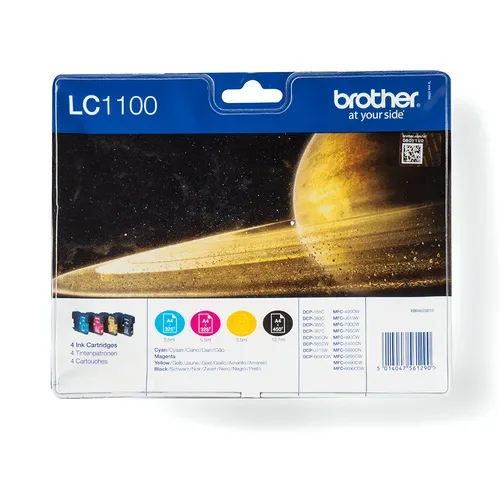 Brother B1100VALBP Druckerpatronen XL bk - Brother LC-1100VALBP für z.B. Brother DCP -185 C, Brother DCP -380, Brother DCP -383 C, Brother MFC -490