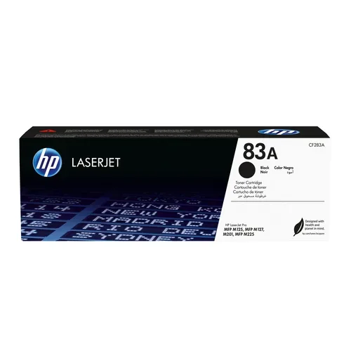 HP H83A Toner bk - HP No. 83A, CF283A für z.B. HP LaserJet Pro MFP M 225 dw, HP LaserJet Pro MFP M 120, HP LaserJet Pro MFP M 125 a