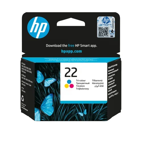 HP H22 Druckerpatronen col - HP No. 22, C9352AE für z.B. HP DeskJet 3910, HP DeskJet 3915, HP DeskJet 3920, HP DeskJet 3940, HP DeskJet 3940 V