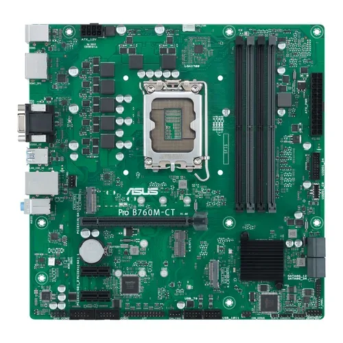 ASUS - PRO B760M-CT-CSM Intel B760 LGA 1700 micro ATX, Grün