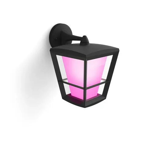 Philips Hue LED-Außenwandleuchte 17440/30/P7 Econic LED fest eingebaut 15 W RGBW