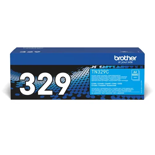 BROTHER Toner Super HY cyan TN-329C MFC-L8450CDW 6000 Seiten