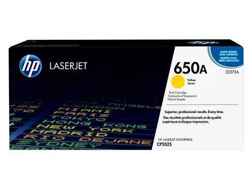 HP Toner-Modul 650A yellow CE272A Color LJ CP5520 15'000 Seiten
