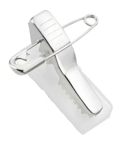 Peach Clipp mit Befestigungsnadel und selbstklebendem Pad, PP511, 100 Stück