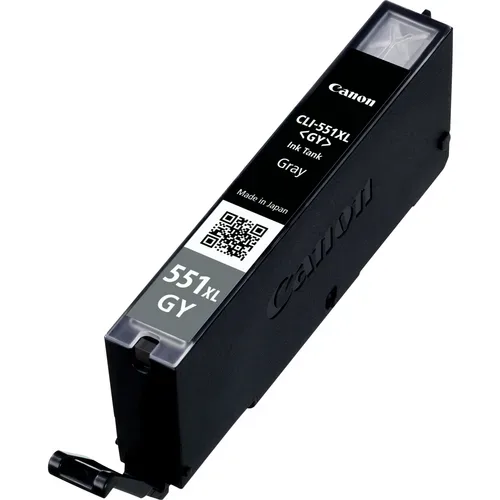 Canon C551XLGY Druckerpatronen XL gy - Canon CLI-551XLGY, 6447B001 für z.B. Canon Pixma IP 8750, Canon Pixma IP 8700, Canon Pixma MG 6300