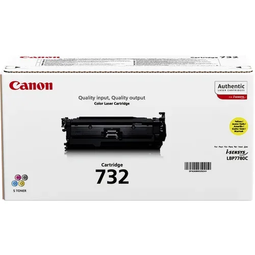 Canon C732Y Toner ye - Canon CRG-732 Y, 6260B002 für z.B. Canon ISensys LBP -5480, Canon ISensys LBP -7780 cdn, Canon ISensys LBP -7780 cx