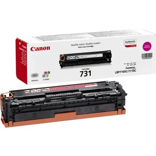 Canon H731M Toner ma - Canon No. 731M, 6270B002 für z.B. Canon Color ImageClass LBP -7110 cw, Canon ISensys LBP -7100 cn, Canon ISensys MF 620