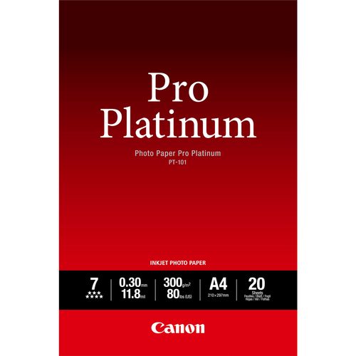 Canon Pro Platinum Photo Paper A4 Pt-101