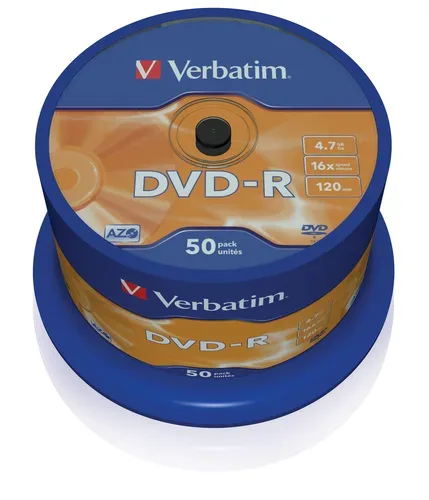 Verbatim DVD-R 43548 Spindle 16x 4.7 GB 50 Stück
