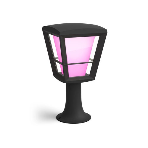 Philips Hue White and Color Ambiance Econic - Garten-Sockelleuchte (Schwarz)