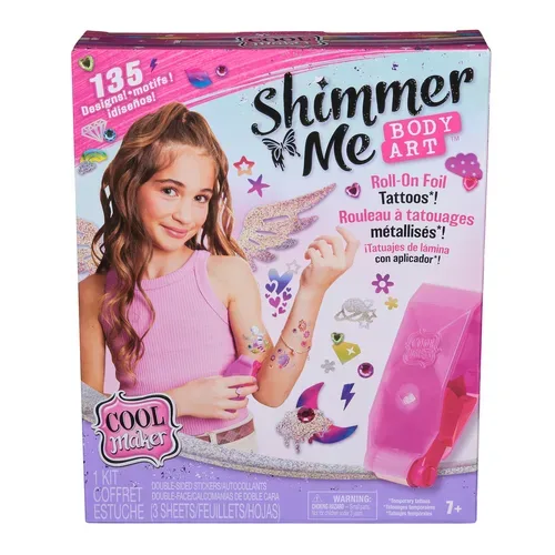 Spin Master - Shimmer Me Tattoo Studio, Multicolor