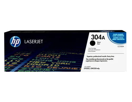 HP Toner-Modul 304A schwarz CC530A Color LaserJet CP2025 3500 S.