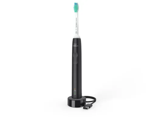 Philips Sonicare - Elektrische Zahnbürste mit Schalltechnologie, One Size, Schwarz