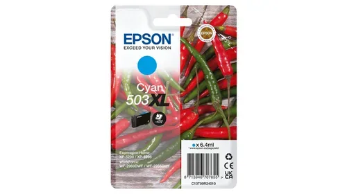 Epson E503XL Druckerpatronen XL c - Epson No. 503XL, T09R240 für z.B. Epson Expression Home XP -5200, Epson Expression Home XP -5205