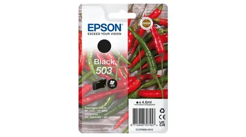 Epson E503 Druckerpatronen bk - Epson No. 503, T09Q140 für z.B. Epson Expression Home XP -5200, Epson Expression Home XP -5205