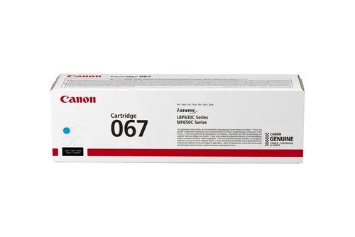 Canon H207-W2210/1/2/3-C067 Toner c - Canon 067 c, 5101C002 für z.B. Canon iSENSYS MF 651 Cw, Canon iSENSYS MF 650, Canon iSENSYS MF 655 Cdw