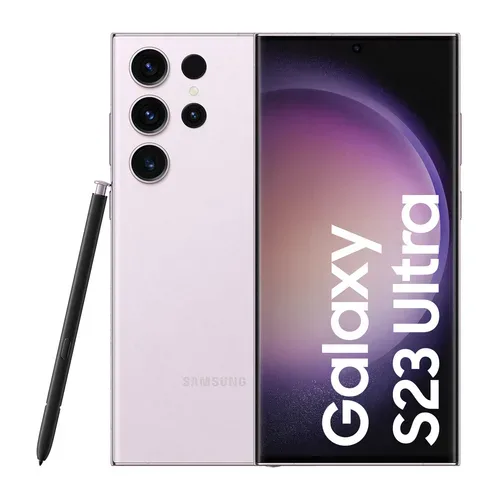 Samsung Galaxy S23 Ultra 256GB Lavender  - akzeptabler Zustand mit Ladekabel (Trade) und S Pen