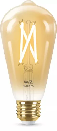 WiZ 8719514554672 LED EEK F (A - G) E27 Tropfenform 5 W = 40 W RGBW dimmbar, app-gesteuert 1 St.