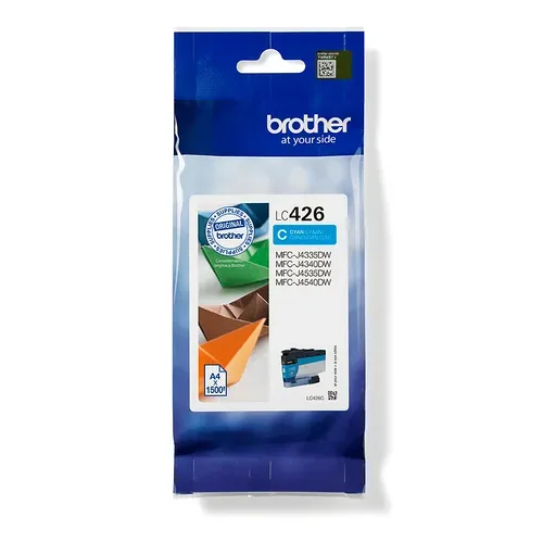 Brother B426 Druckerpatronen c - Brother LC426C für z.B. Brother MFCJ 4335 DW, Brother MFCJ 4340 DW, Brother MFCJ 4540 DW XL, Brother MFCJ 4535 DW