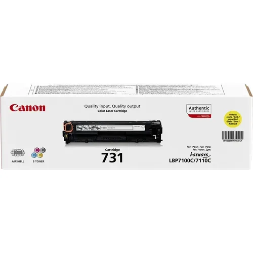 CANON Toner-Modul 731 yellow 6269B002 LBP 7100/7110 1500 Seiten