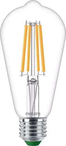 Leuchtmittel Philips Glas E27 4 W - Farbe: klar - LED - Lichtfarbe: Extra warmweiss - Leuchtmittel- LED Leuchtmittel