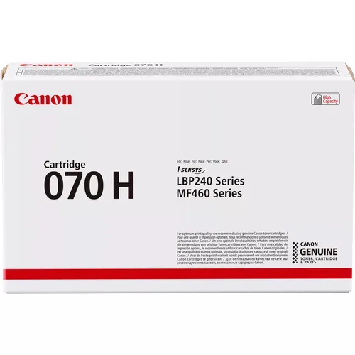 Canon C070 Toner XL bk - Canon CRG 070H, 5639C002 für z.B. Canon imageCLASS MF -460, Canon iSENSYS LBP -240, Canon iSENSYS LBP -243 dw