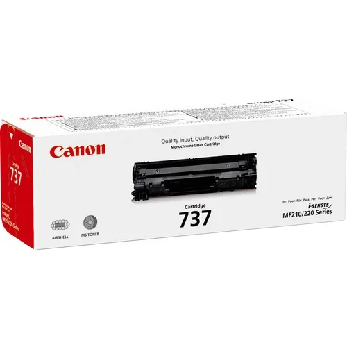 Canon H737 Toner bk - Canon CRG-737, 9435B002 für z.B. Canon ImageClass MF 216 n, Canon ISensys LBP -151 dw, Canon ISensys MF 210
