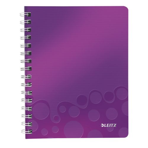 Leitz WOW Notizbuch Violett A5 80 Blätter