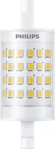 Leuchtmittel Philips Kunststoff R7s 7.5 W - Farbe: klar - LED - Lichtfarbe: Warmweiss - Leuchtmittel- LED Leuchtmittel