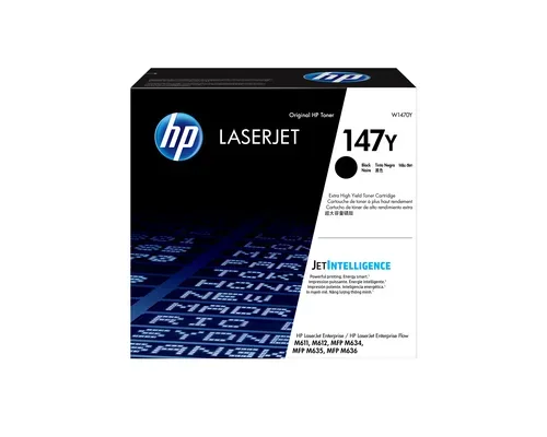 HP H147Y Toner (black, xxl) - HP No. 147Y, W1470Y für z.B. HP LaserJet Enterprise Flow MFP M 634 h, HP LaserJet Enterprise Flow MFP M 635 z