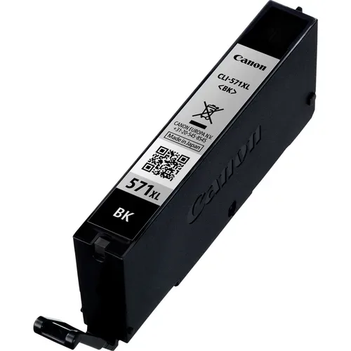 Canon C571XLBK Druckerpatronen XL bkph - Canon CLI-571XLBK, 0331C001 für z.B. Canon Pixma MG 5750, Canon Pixma MG 7750, Canon Pixma TS 8050