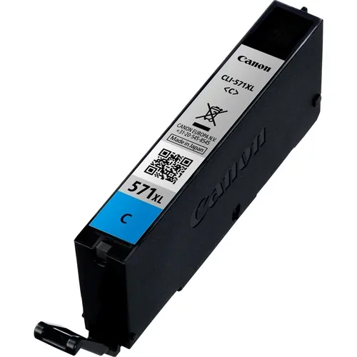 Canon C571XLC Druckerpatronen XL cy - Canon CLI-571XLC, 0332C001 für z.B. Canon Pixma MG 5750, Canon Pixma MG 7750, Canon Pixma TS 8050