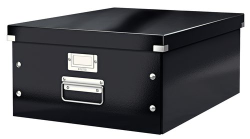 Leitz Aufbewahrungsbox 6045 Click & Store Schwarz (B x H x T) 369 x 200 x 482 mm 1 St.