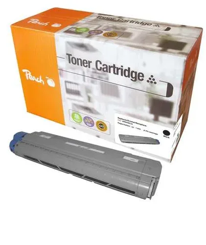 Peach O4484 Toner bk ersetzt OKI 44844616 für z.B. OKI C 822 CDTN, OKI C 822 DN, OKI C 822 N, OKI C 822