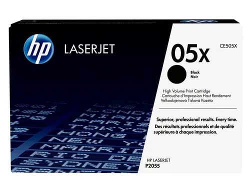HP Toner-Modul 05X schwarz CE505X LaserJet P2055 6500 Seiten