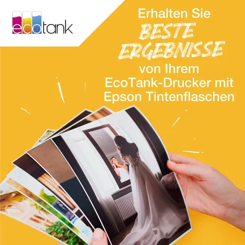 Epson E103bk Druckerpatronen schwarz - Epson No. 103 bk, C13T00S14A10 für z.B. Epson EcoTank L 1200, Epson EcoTank L 1210, Epson EcoTank L 1250