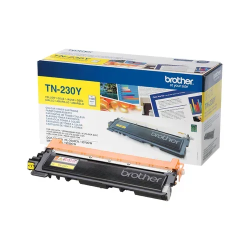 Brother B230Y Toner ye - Brother TN-230Y für z.B. Brother DCP -9010 CN, Brother HL -3000, Brother HL -3040 CN, Brother HL -3045 CN