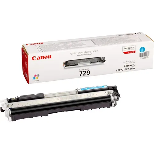 Canon H729C Toner cy - Canon No. 729C, 4369B002 für z.B. Canon ISensys LBP -7000, Canon ISensys LBP -7010 c, Canon ISensys LBP -7018 c