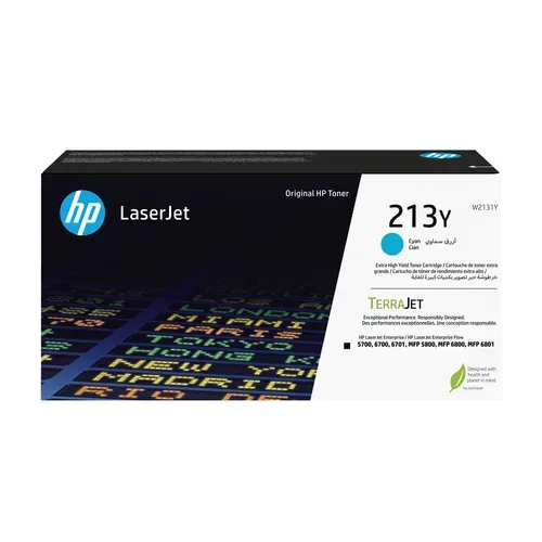 HP H213Y Toner XL c - HP No. 213Y, W2131Y für z.B. HP Color LaserJet Enterprise 5700, HP Color LaserJet Enterprise 5700 dn