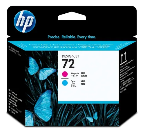 HP Druckkopf 72 magenta/cyan C9383A DesignJet T1100
