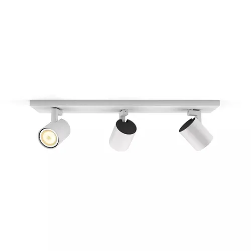Philips Hue White Ambiance Runner Dreier-Spot – Deckenlampe/Wandlampe – weiss