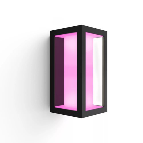 Philips Hue White and Color Ambiance Impress - Garten-Wandleuchte (Schwarz)