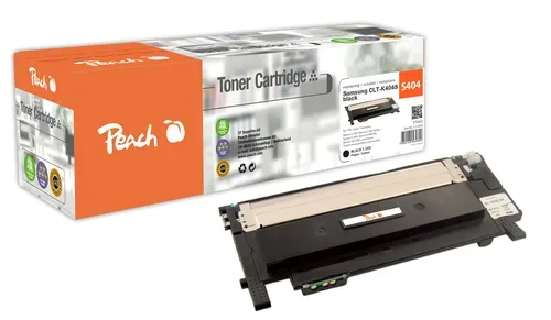 Peach S404 Toner bk ersetzt Samsung CLT-K404S, SU100A für z.B. Samsung Xpress C 430, Samsung Xpress C 480 FN, Samsung Xpress SLC 430