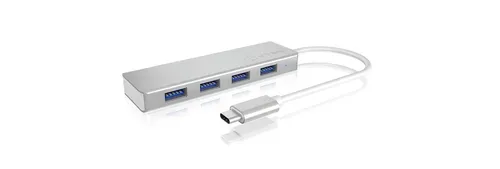 ICY BOX USB 3.0 Type-C Hub silver IB-HUB1425-C with 4 USB ports