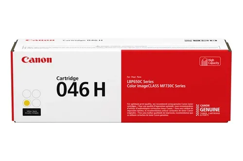 Canon -  Toner-Modul 046 H yellow 1251C002 LBP653Cdw/654Cx 5000 Seiten, One Size