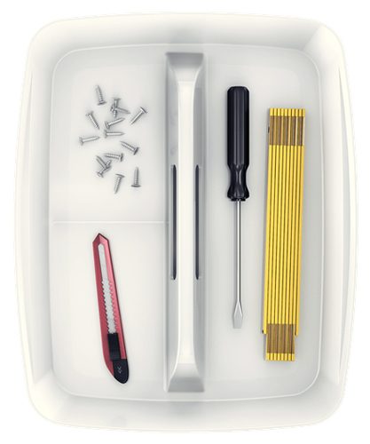 Leitz Aufbewahrungsschale MyBox 5322 Weiß (B x H x T) 307 x 101 x 375 mm 1 St.