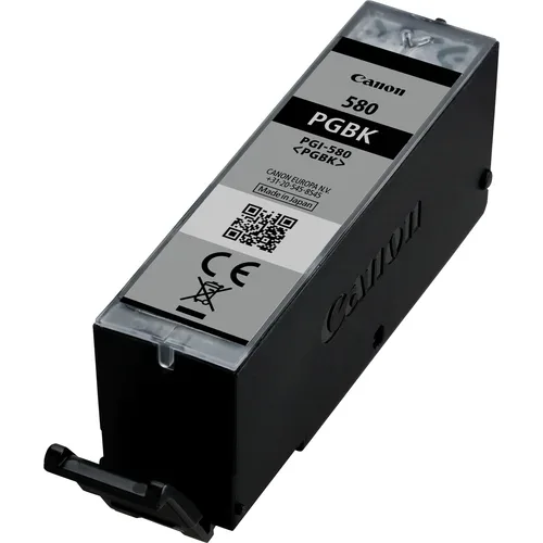 Canon C580PGBK Druckerpatronen bk - Canon PGI-580PGBK, 2078C001 für z.B. Canon Pixma TS 8350, Canon Pixma TS 6351 a, Canon Pixma TR 8550