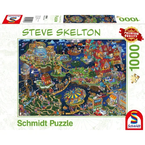 Schmidt - Spiele Verrückte Welt (1000Teile)
